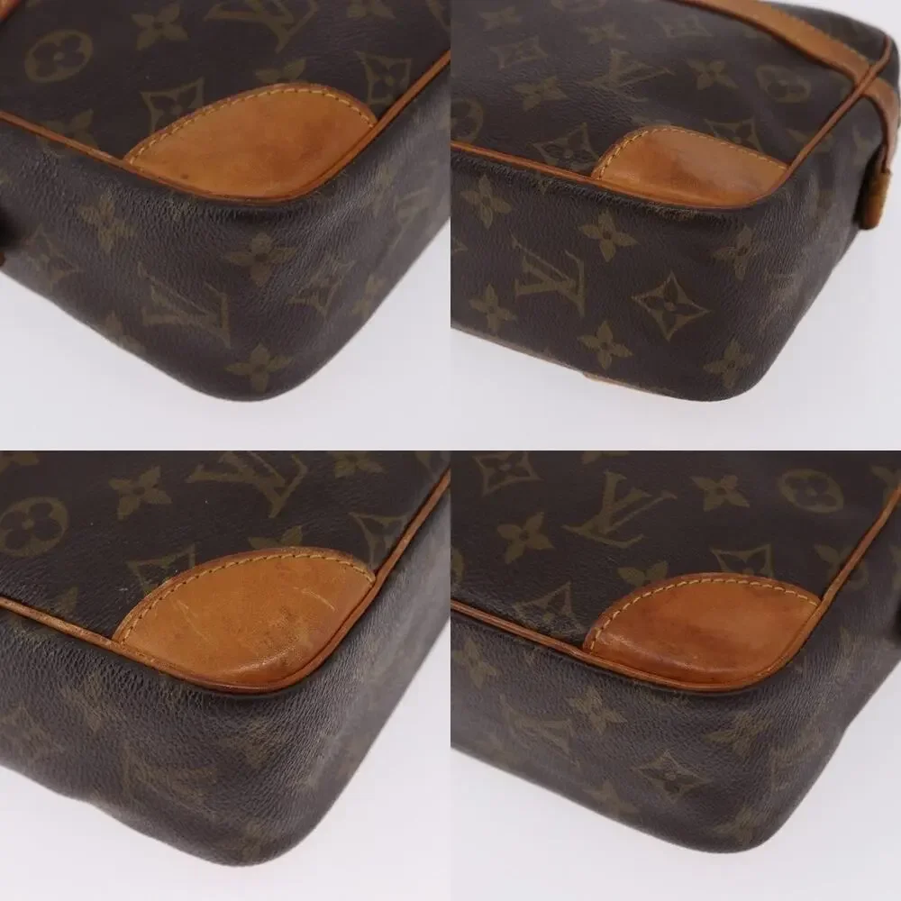 Louis Vuitton Monogram Compiegne 28 Clutch Bag Brown